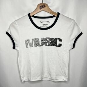 Playboi Carti YVL Opium Womens Die Lit I Am Music Skeleton Tour Merch Baby Tee L